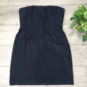 🚨SOLD🚨 New York & Company Denim Strapless Dress